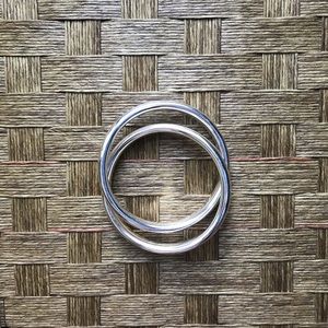 Sterling silver bangle